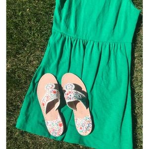 Jack Rogers Flat Sandal - Icon Floral